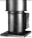 Canada Blower - tubeaxial roof exhauster Industrial Canadian Blower roof exhaust fan power ventilator